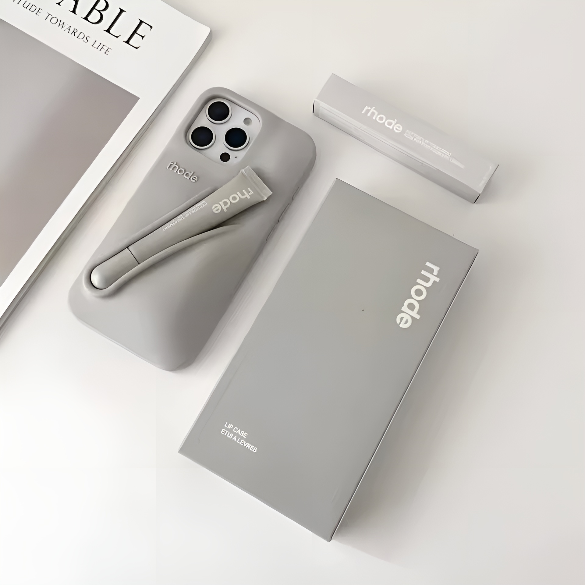 Funda tono Nude, nude grisáceo