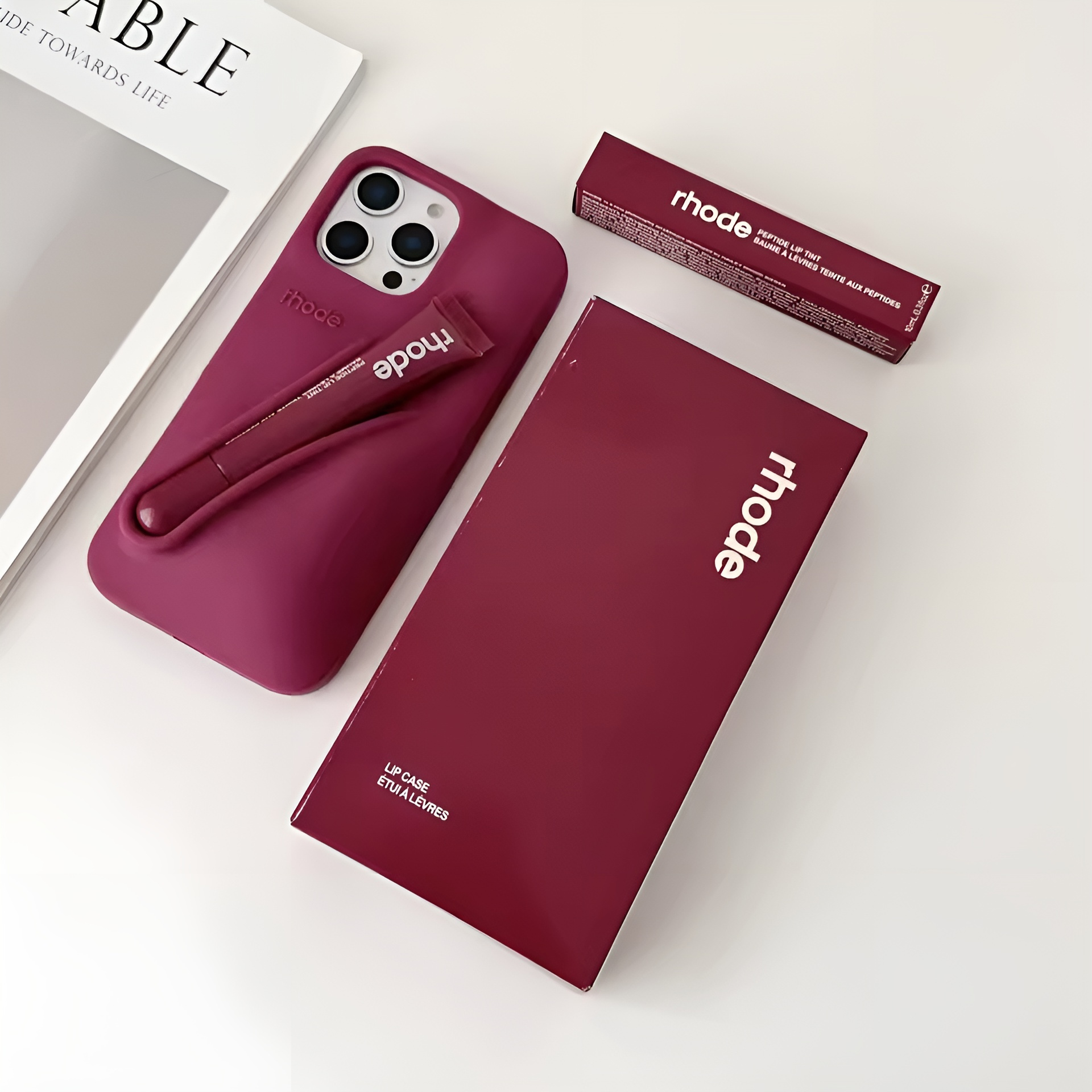 Funda LIPCASE tono Raspberry